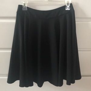 Vintage High-Waisted Knee-Length Skirt